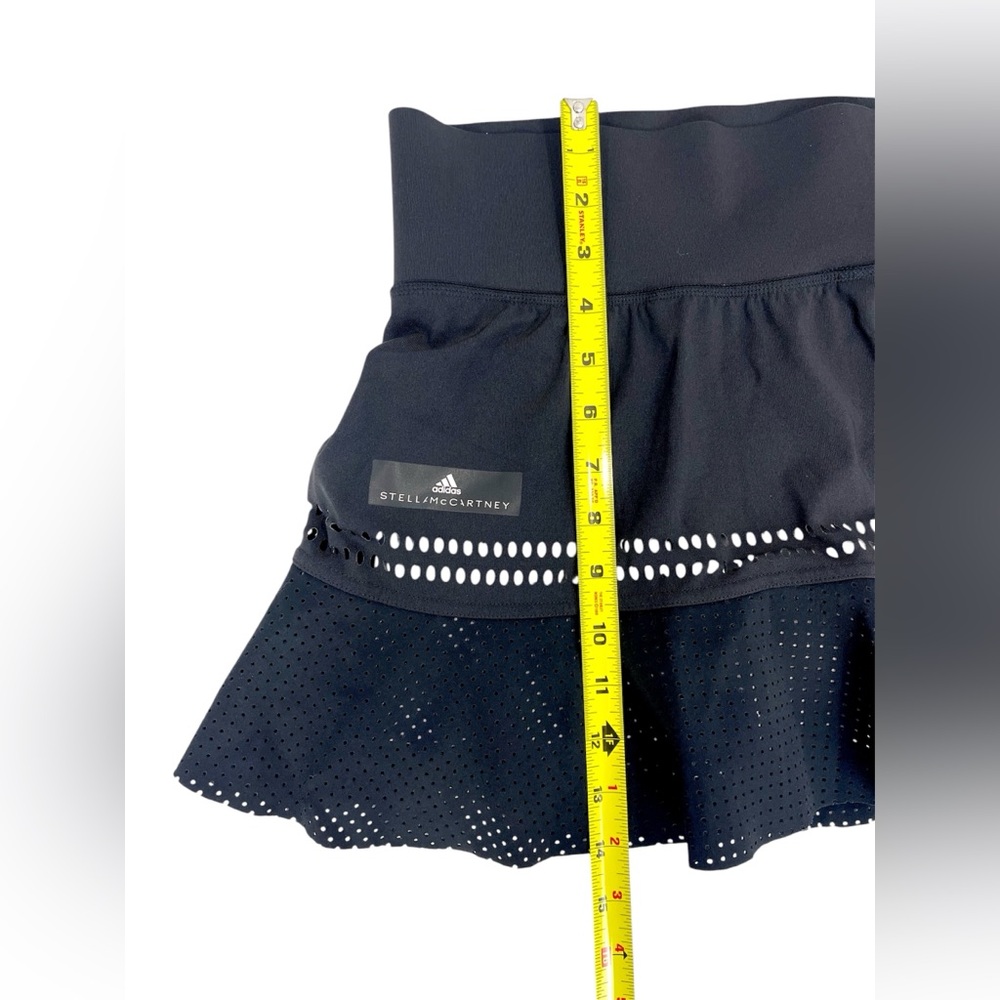Adidas by Stella McCartney Black Barricade Tennis prep Mini Skirt XS sporty - Picture 10 of 14